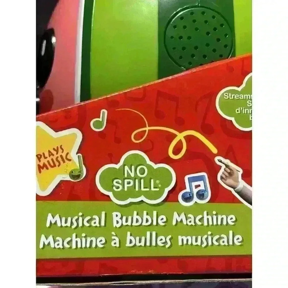 COCOMELON Musical Bubble Machine No Spill Bubble Toy for Baby and Kids N… - Picture 6 of 8